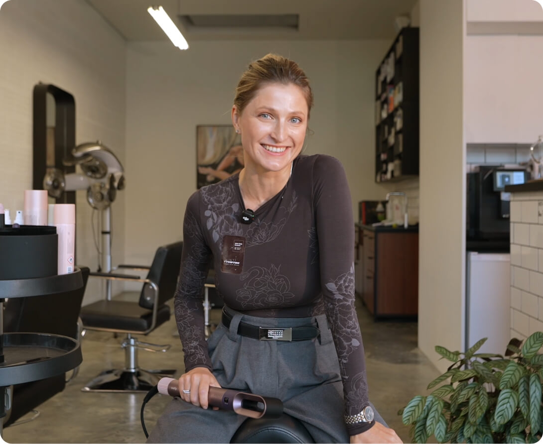 Швидке вкладання волося на стайлер Dyson
